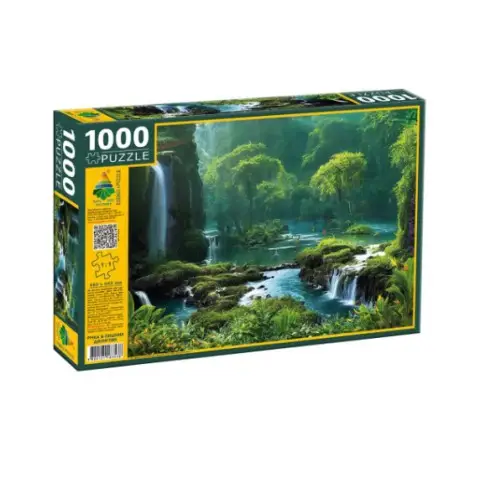 Пазли Енергія+ Річка в пишних джунглях, 1000 елементів, 83538