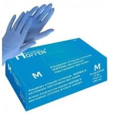 Рукавички нітрилові M Hoffen 3.2г нестерильні текстуровані б/п 50пар/уп HFN-11301M (10уп) Рукавички нітрилові M Hoffen 3.2г нестерильні текстуровані б/п 50пар/уп HFN-11301M (10уп)