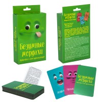 Настільна гра Шалені мордахи, 15x8.4x3 см, Стратег (російською)