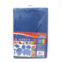 Фетр HARD, 170 г/м², 1.2 мм, Синій, А4, 10 шт. в упаковці