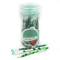 Ручка масляна Piano Watermelon, 0.6/0.7 мм, Soft Ink Pen, 50 шт.