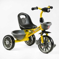 Велосипед триколісний Best Trike BS-16390 EVA колеса 12"/10", музика, 2 кошики