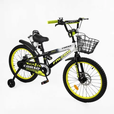 Велосипед дитячий 20" Corso Falcon FL-20299 дискові гальма, зібраний 85%