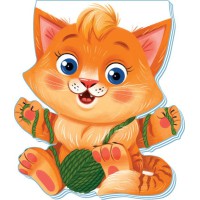 Книга Кумедні лапки, Котик (українською)