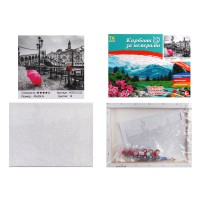 Набір для розпису по номерах Побачення після дощу, TK Group, 30x40 см, 31222