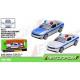 Машина мет. АВТОПРОМ 1:43 Ford Mustang GT,2  поліція кольора, відкр. двері,кор. 14,5*6,5*7см /96-2/