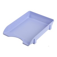 Лоток горизонтальний пластиковий, бузковий