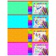 Набір "Подарунковий" А4, 40 аркушів, на клею, глітер в упаковці