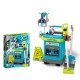 Набір для прибирання, візок, 50x34x62.5 см, пилосос, швабра, 40 предметів