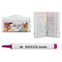 Набір скетчмаркерів акрилових Aodemei, 36 кольорів, пластиковий бокс, 6128-36M