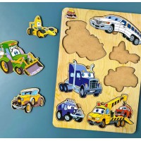 Сортер великий Машинки Ubee ПСД058