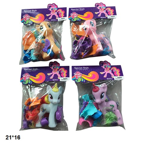 Поні/єдиноріг з аксесуарами, P199 (В асортименті)