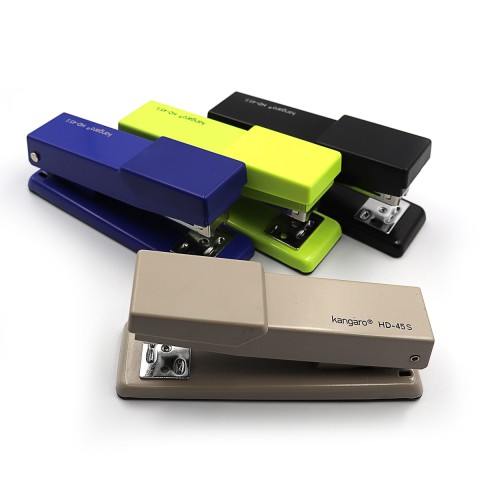 Степлер Kangaro №24/6, 30 аркушів, глибина 64 мм, металевий корпус, 45S-HD