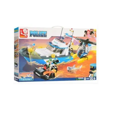 Конструктор Police Поліцейський катер, M38-B0657, 347 деталей