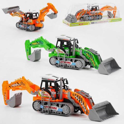 Трактор інерція з двома ковшами (В асортименті)