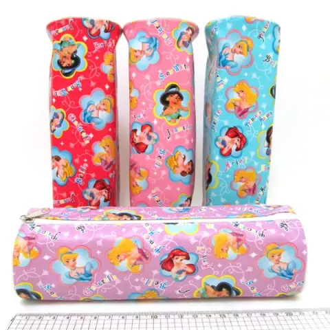 Пенал-тубус Princess, 22x7 см, з поролоном (В асортименті)