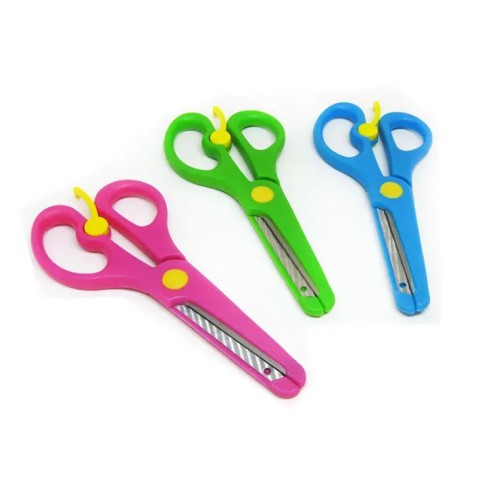 Ножиці дитячі із обмежувачем та захистом леза, 6010, 2 шт.