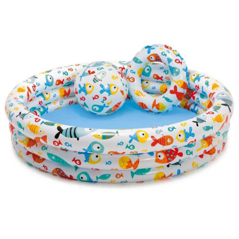 Басейн На рибалці з набором, 132x28 см, 59469