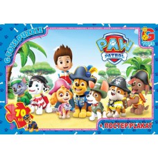 Пазлы серии "Paw Patrol" в кор. 19х13х3см GToys PW0823