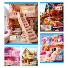 Зошит 24 арк.клітинка Тверда ТА51308 COZY, 20/320 ціна за 20 шт.