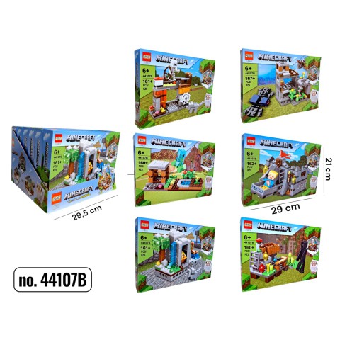 Конструктор Minecraft від 160 деталей (в асортименті)