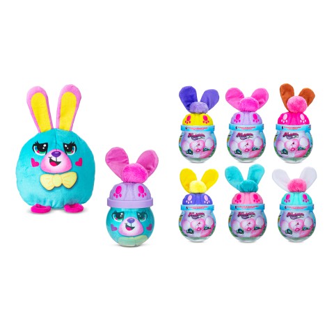 М’яка іграшка MISFITTENS W1 – ЗАЙЧИК У БАНЦІ (В асортименті)