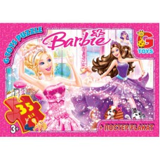 Пазли серії "barbie" 35 ел. Ba001. 19х13х3см gtoys