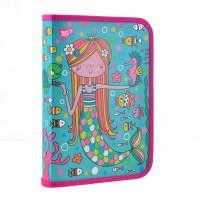 Папка для зошитів на змійці, пластикова, В5, Rachel Mermaid