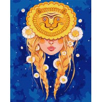 Набір для розпису по номерах Лев, 40x50 см, КНО2599