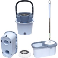 Набір для прибирання відро з віджимом та швабра