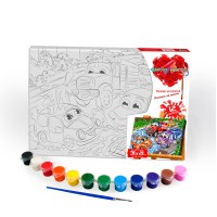 Розпис на полотні Авто 21×31 см PX-06-03