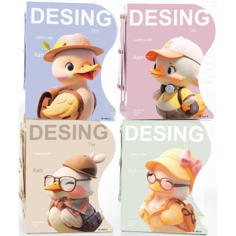 Полиця-тримач для книг розсувна металева Каченя-3D, 15x10x19 см (В асортименті)