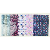 Папка-конверт з кнопкою Асорті А4, 18C, 12 шт. в упаковці (В асортименті)