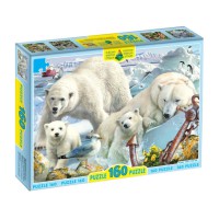 Пазли 160 Білі ведмеді ТМ Енергія+ 82982