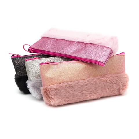 Пенал м’який Style, 2 відділення, 21x8x4.5 см, PVC, 9903P (В асортименті)