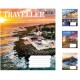 Зошити учнівські 96 аркушів лінія. 1В Traveller 5 шт. в упаковці