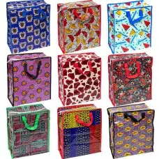 Сумка кольорова 40×35×18 см №1(83971)