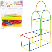 Конструктор Puzzle blocks Трубочки довгі HL6330B