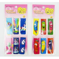 Закладка-магніт Олівці Єдинороги, 6 шт., 2x12 см (В асортименті)