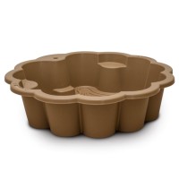 Пісочниця-басейн Квітка Фламінго, темно-коричнева, d80 см