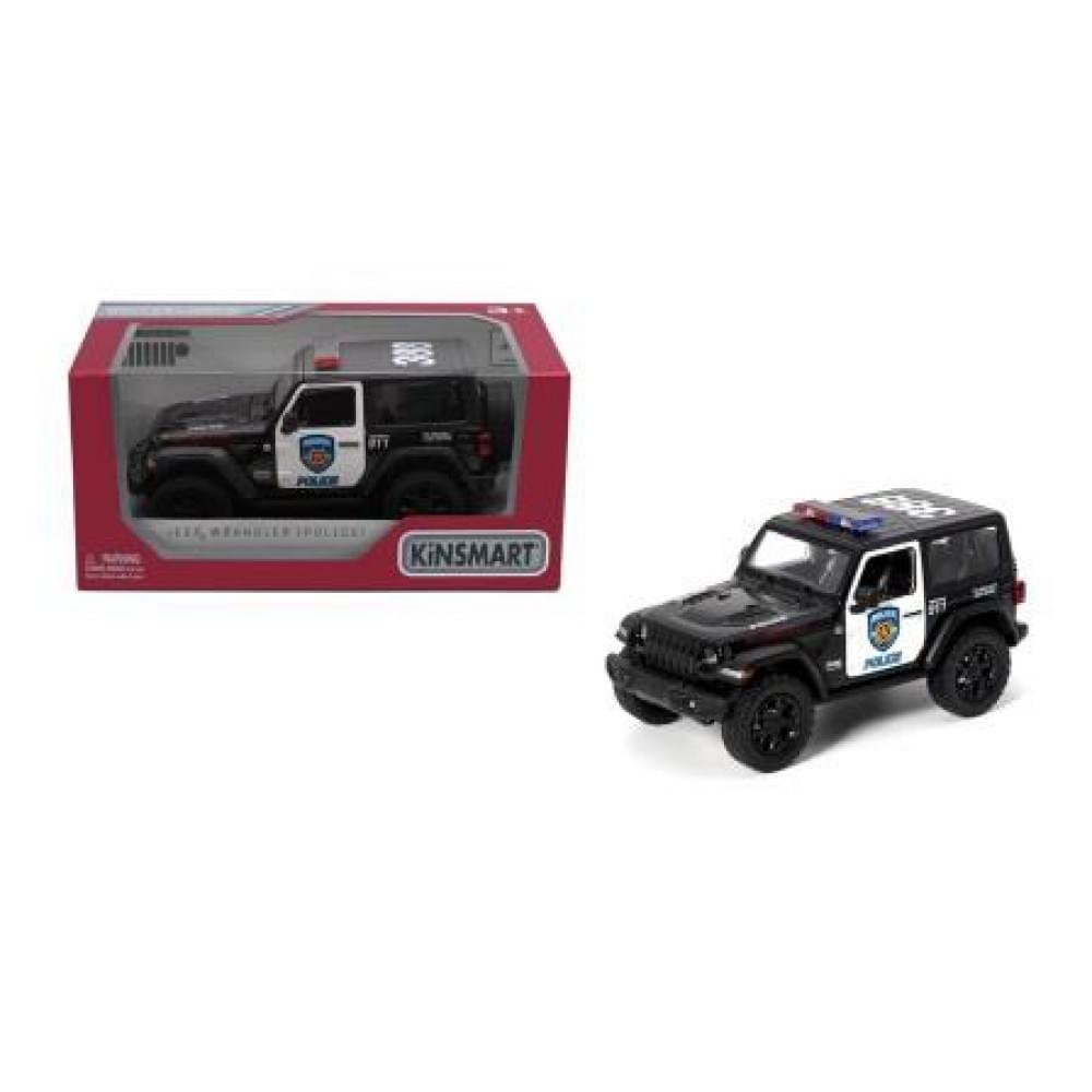 Модель джип KT5412WP Jeep Wrangler Police металлическая