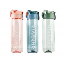 Пляшка для води пластик 1,0 літр із ситечком 2326/XH-19