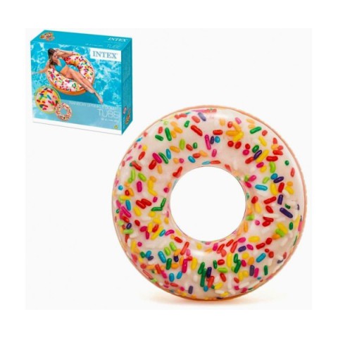 Надувний круг Пончик з ремкомплектом, 56263