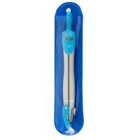 Циркуль Start, у м’якому PVC чохлі, блакитний