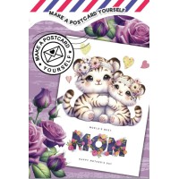 Розмальовка 135×190 мм 8 аркушів обкладинка з висічкою 24274