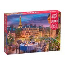 Пазли CherryPazzi 2000 "Париж на двох" 70x100 см