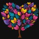 Картина за номерами Дерево життя Ideyka 30×30 см КНО5177