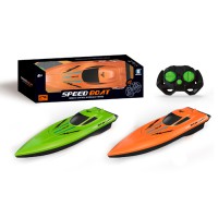 Катер на радіокеруванні, 2.4G, 26 см, на батарейках, 27x7x8.5 см (В асортименті)