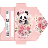 Листівка КЛЗ 24-25 Гліттер (В асортименті), 5 шт. в упаковці