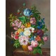 Алмазна мозаїка на підрамнику Букет 40×50 см 71043_BGLE